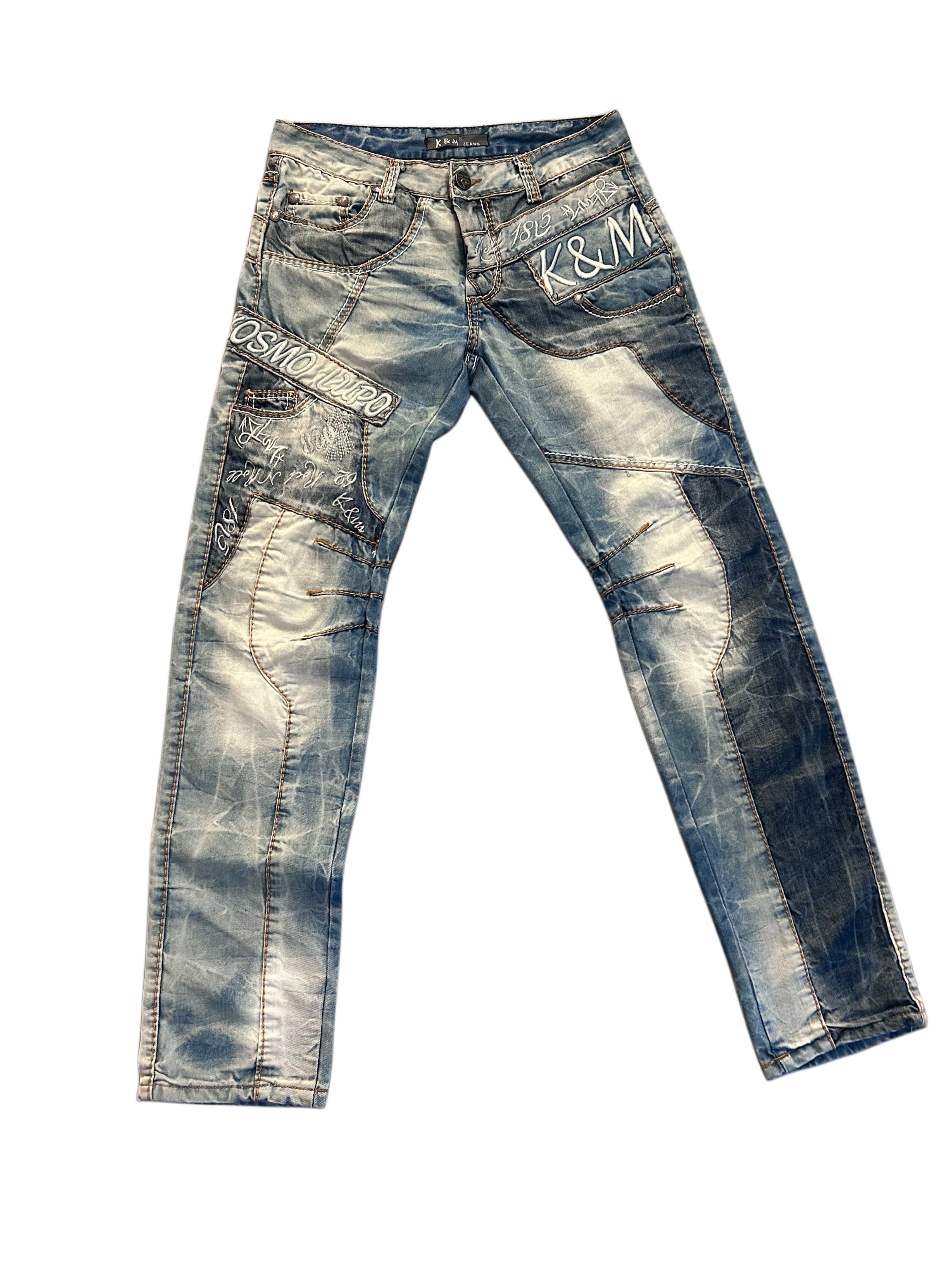 K&M Kosmolupo Patchwork Jeans (XS)