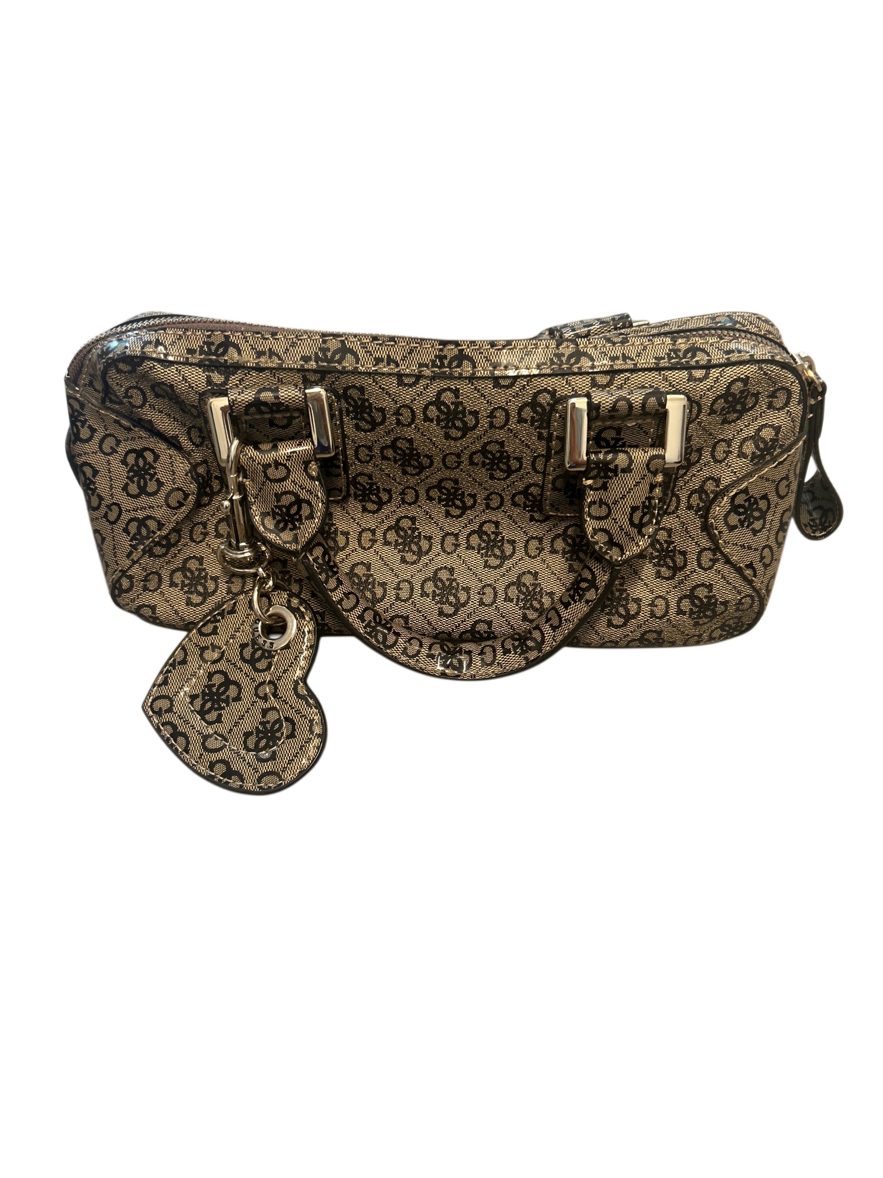 GUESS Monogram Mini Bag Handtasche