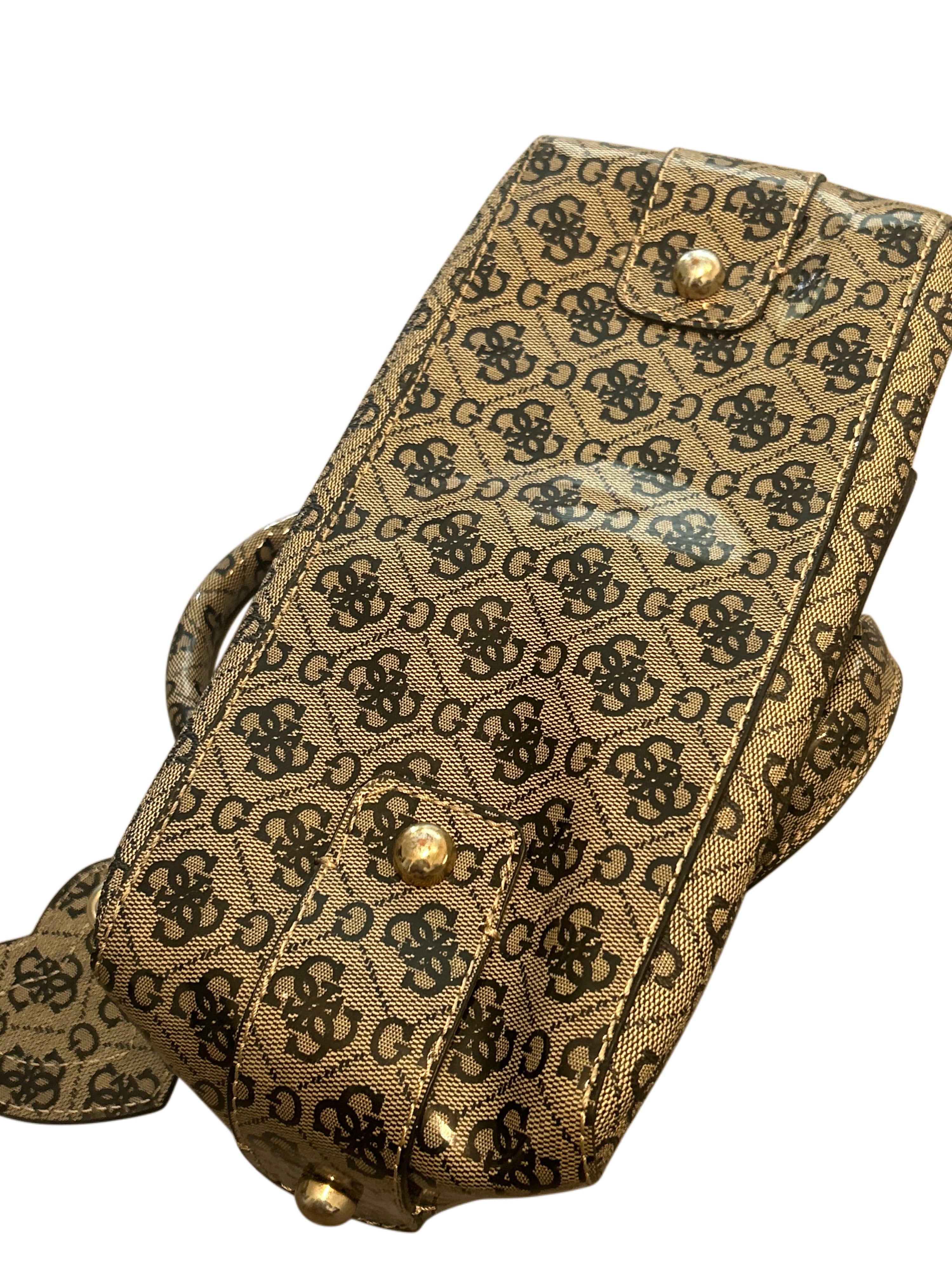 GUESS Monogram Mini Bag Handtasche