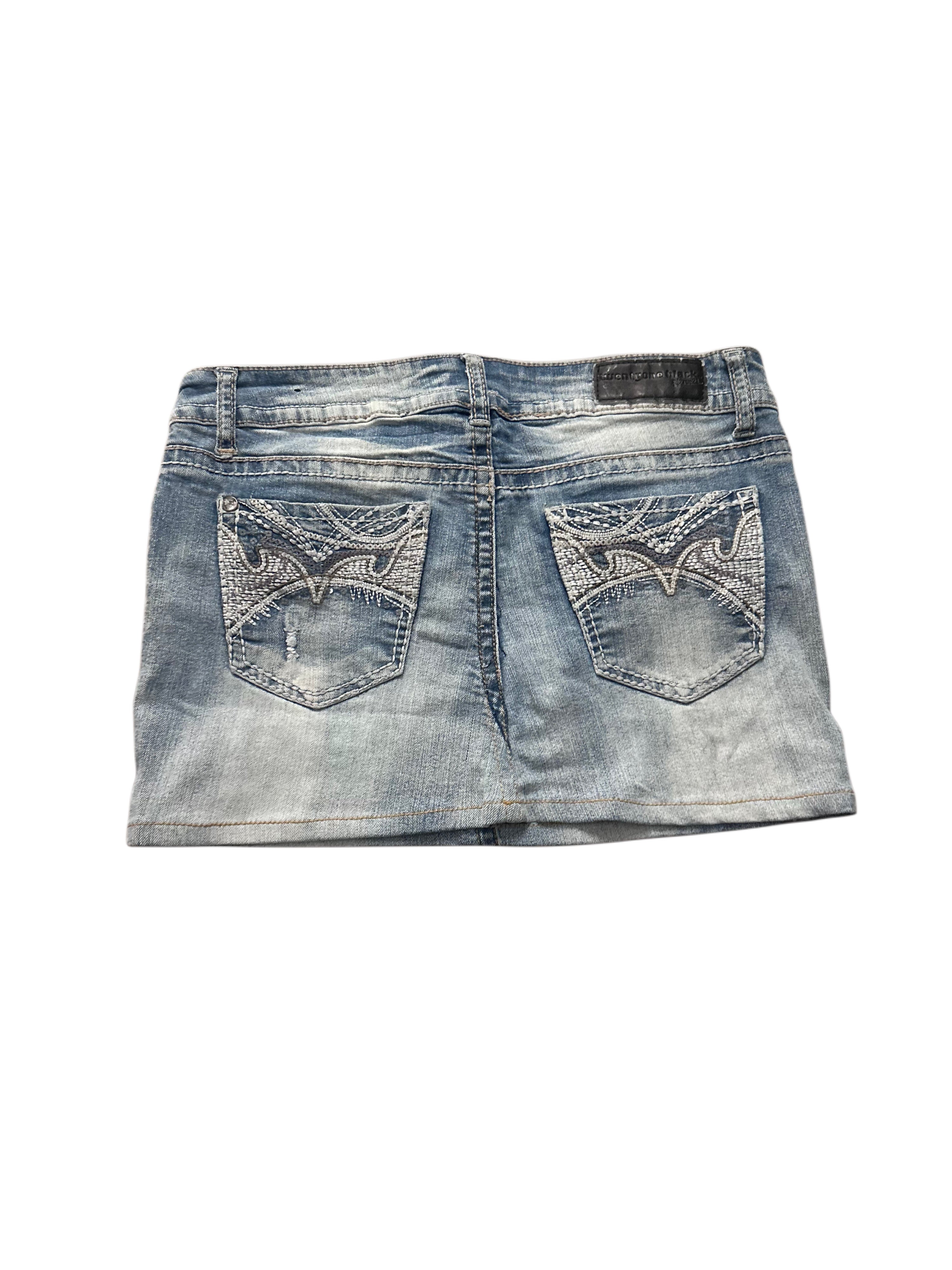 Twentyone Black Jeans-Minisrock (S)