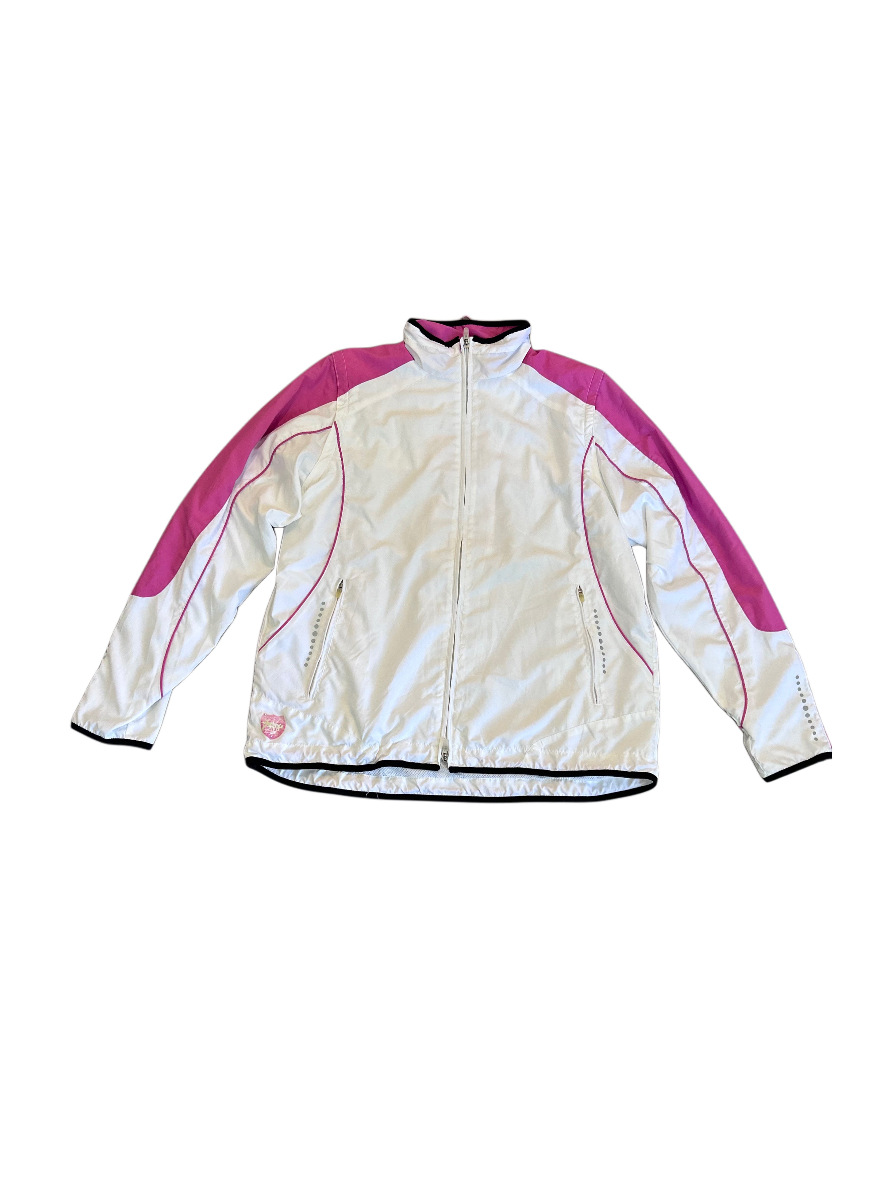 TCM Funktionsjacke Weiß/Pink (M)