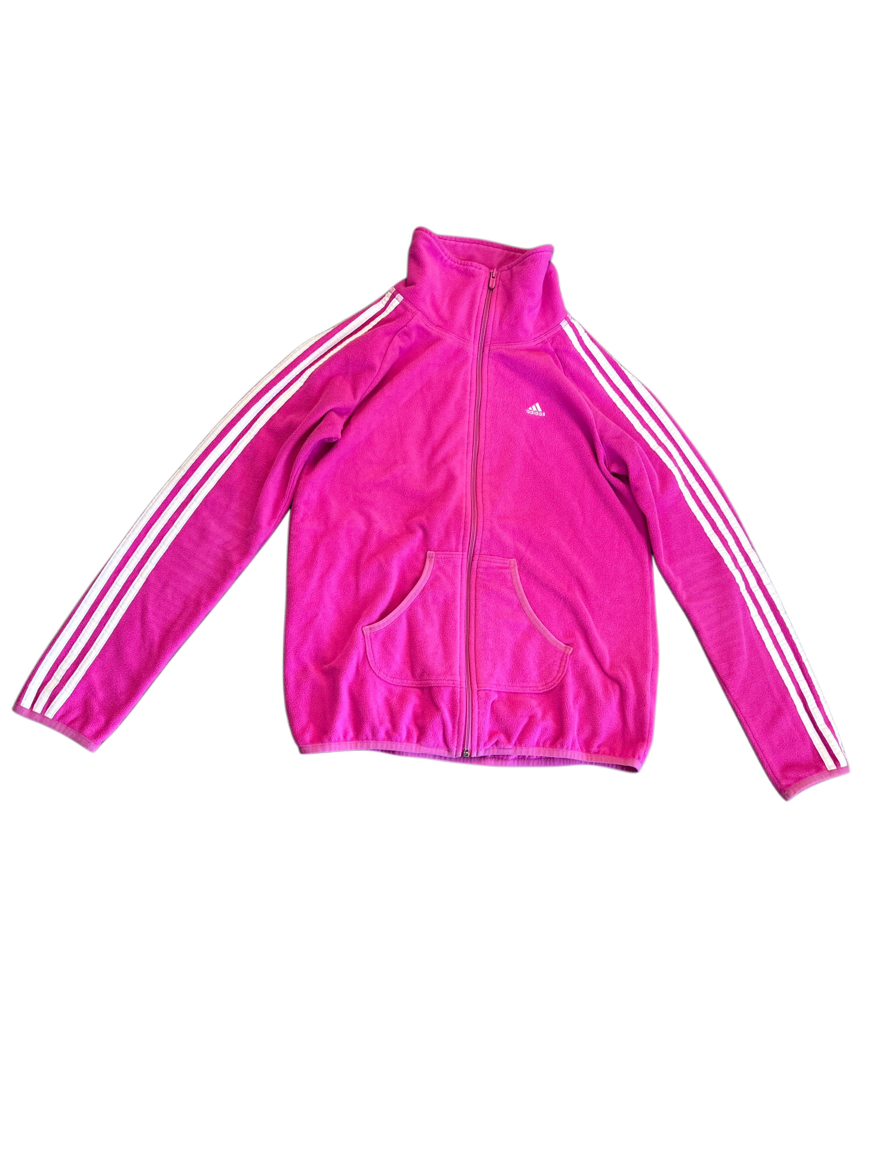 Adidas Fleece Trainingsjacke Pink (M)