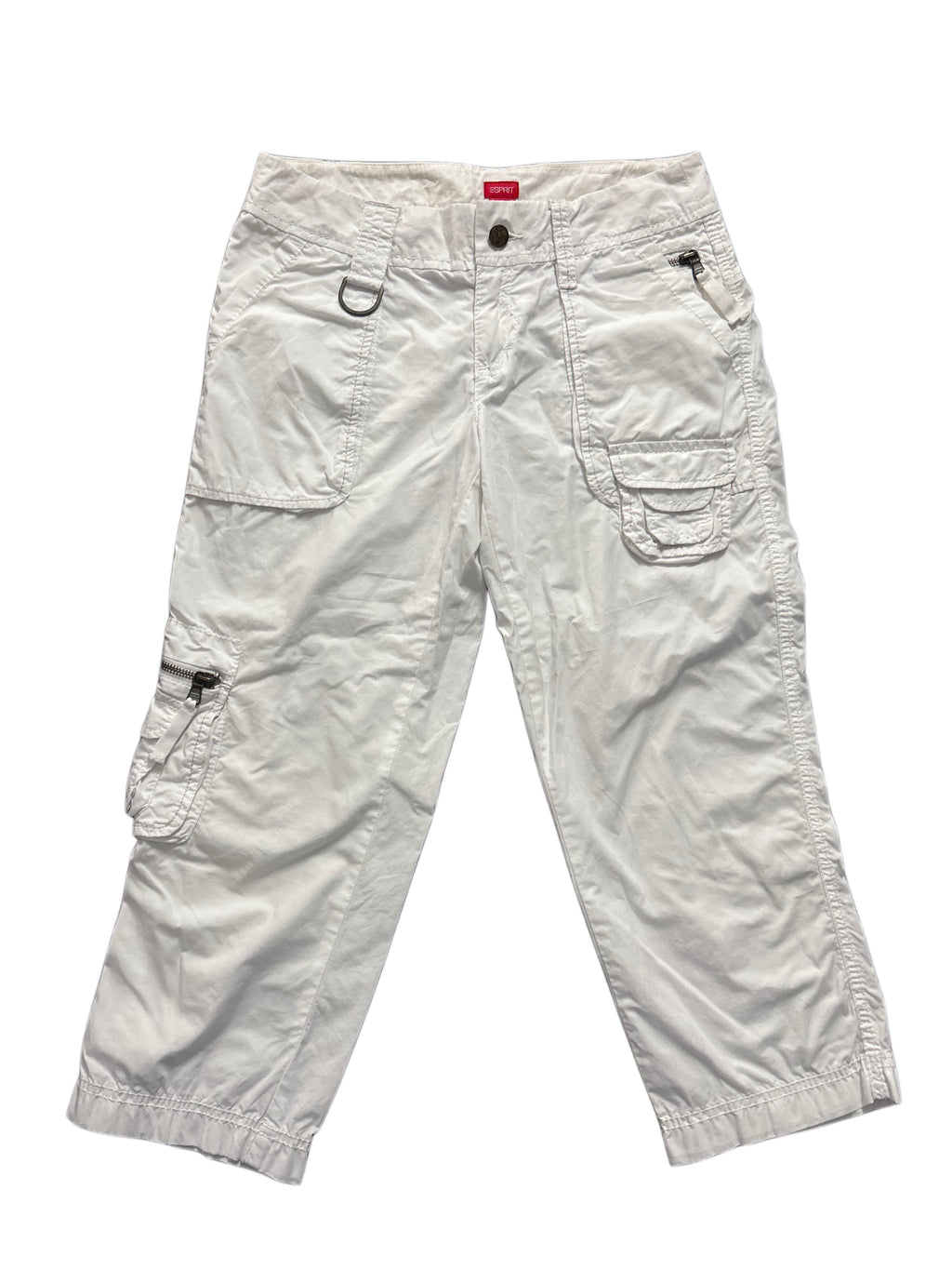 Esprit Cargo Capri Hose weiß (XS)