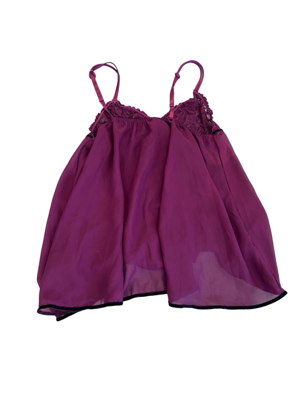 Y2K Babydoll Nachthemd Lila (S)