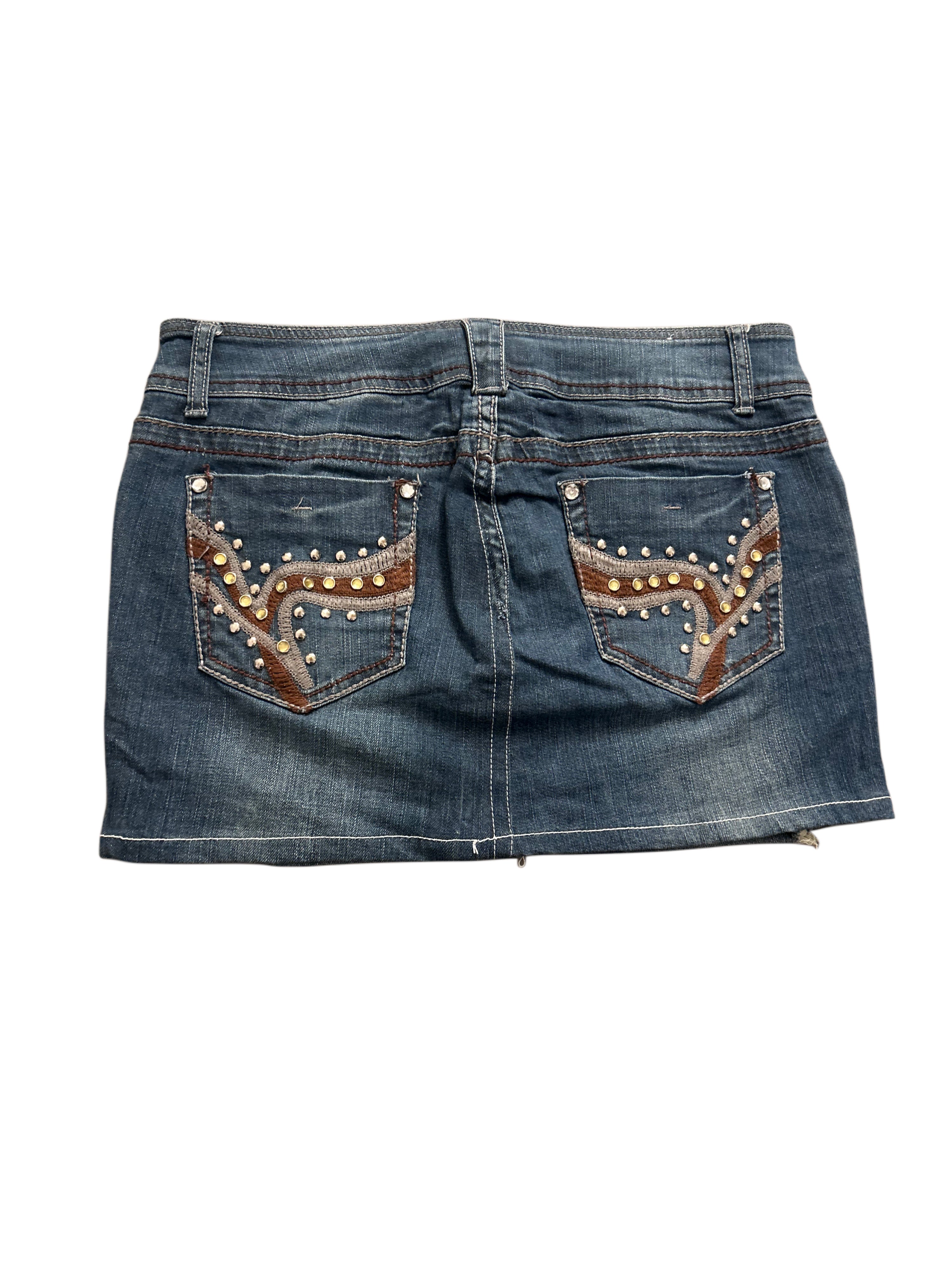 Liices Jeans-Minirock (L)