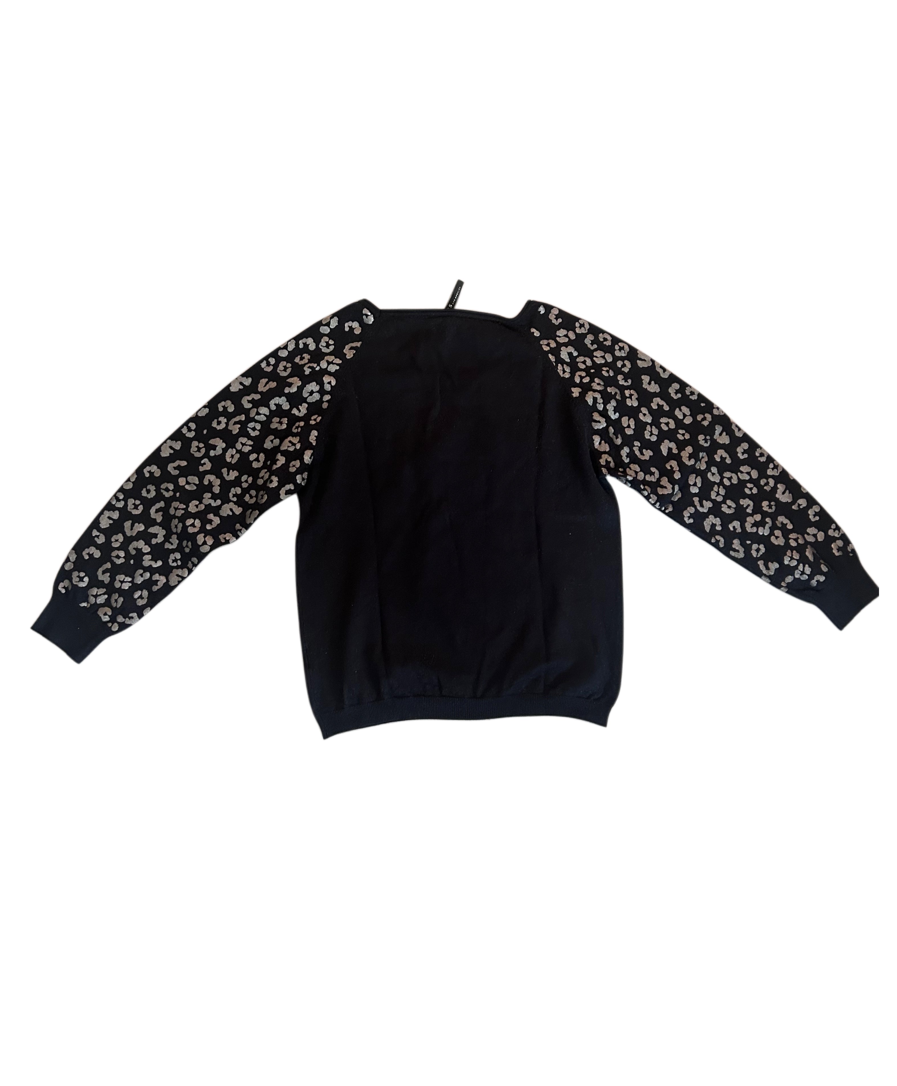 Guess Diva Leoprint Longsleeve Pullover (S)