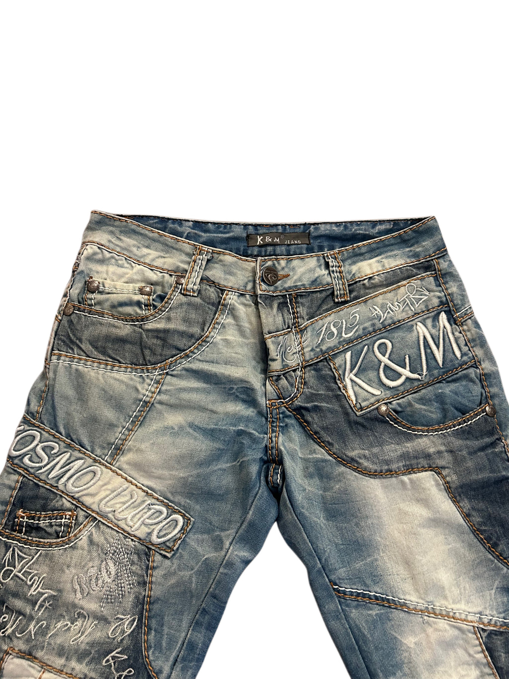K&M Kosmolupo Patchwork Jeans (XS)