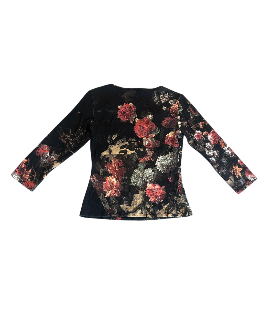 Roberto Cavalli Archive Floral 3/4 Top (M)