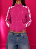 Adidas Fleece Trainingsjacke Pink (M)