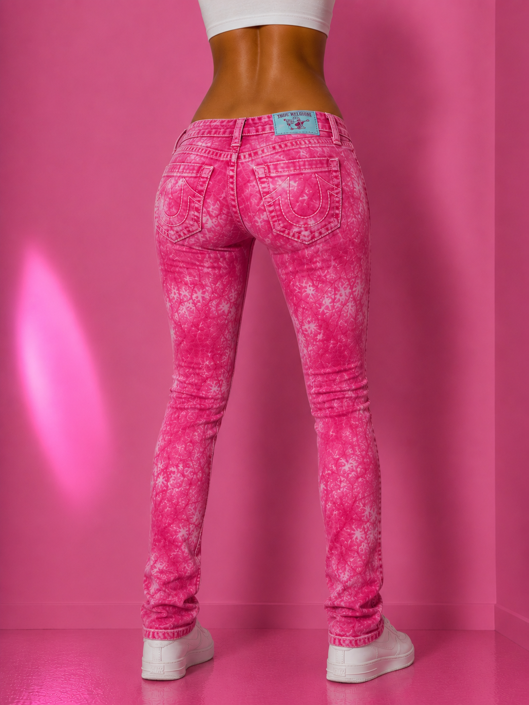 True Religion Pink Skinny Jeans ( XS)
