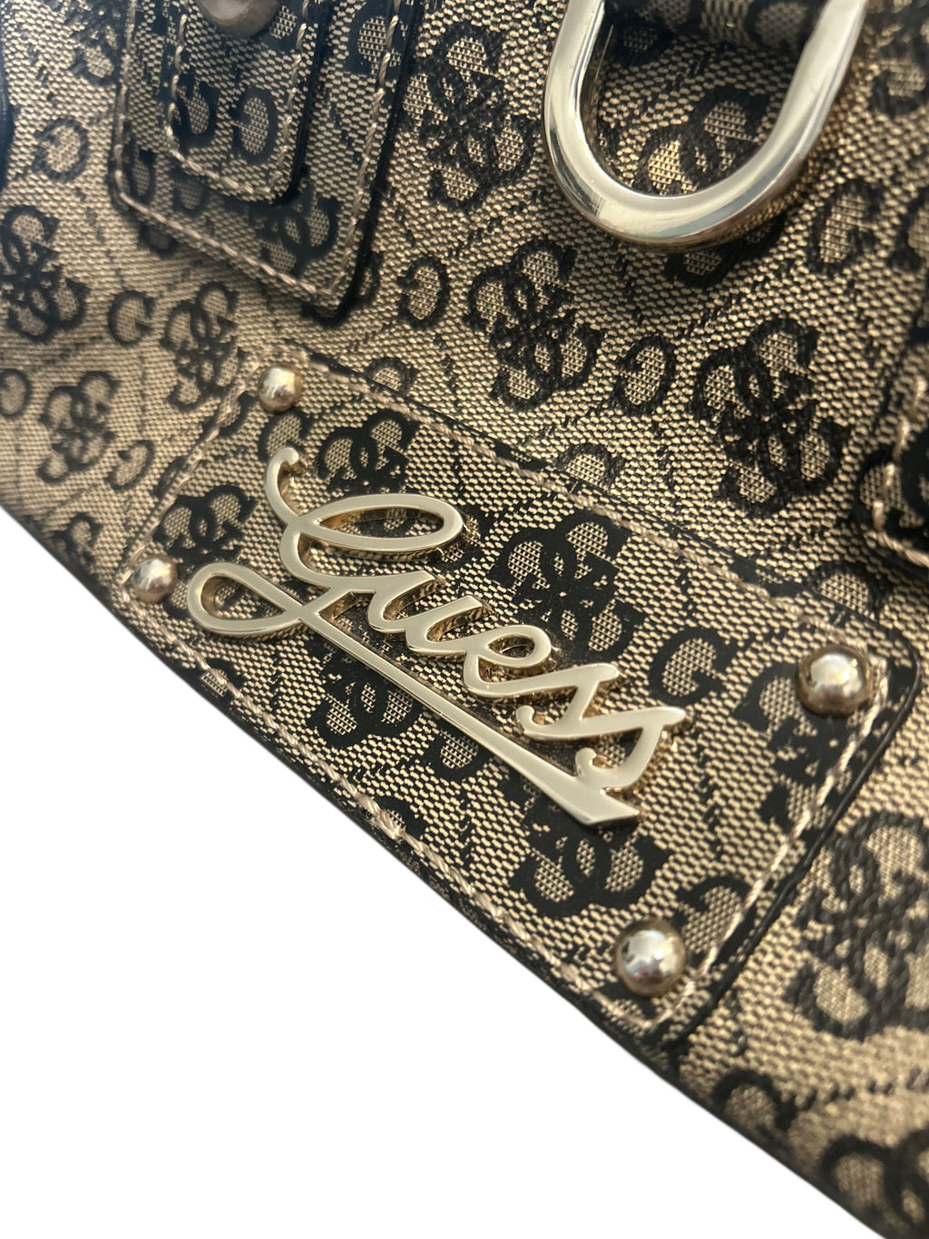GUESS Monogram Mini Bag Handtasche