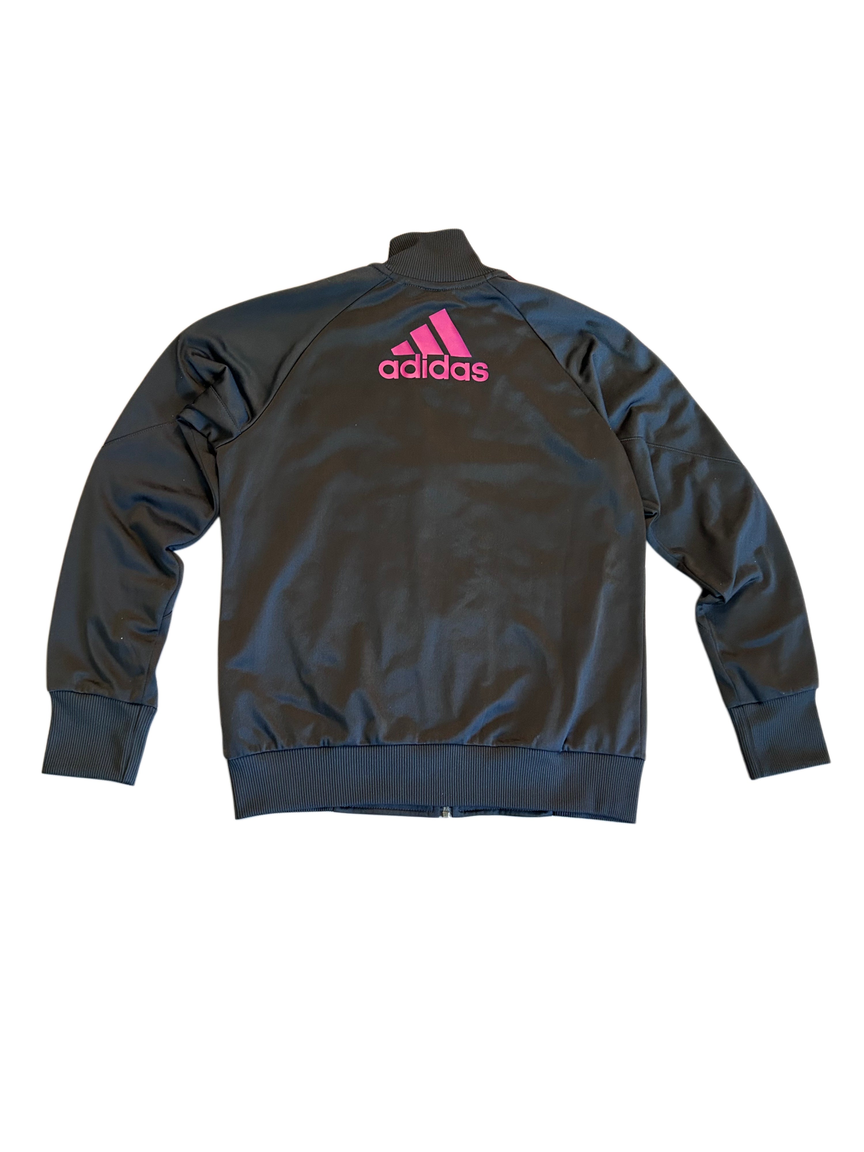 Adidas Trainingsjacke Schwarz/Pink (XS)