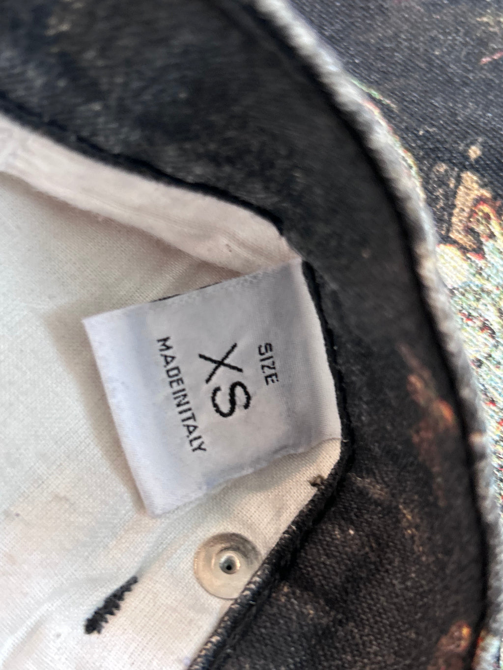 Roberto Cavalli Floral archive Jeans (XS)