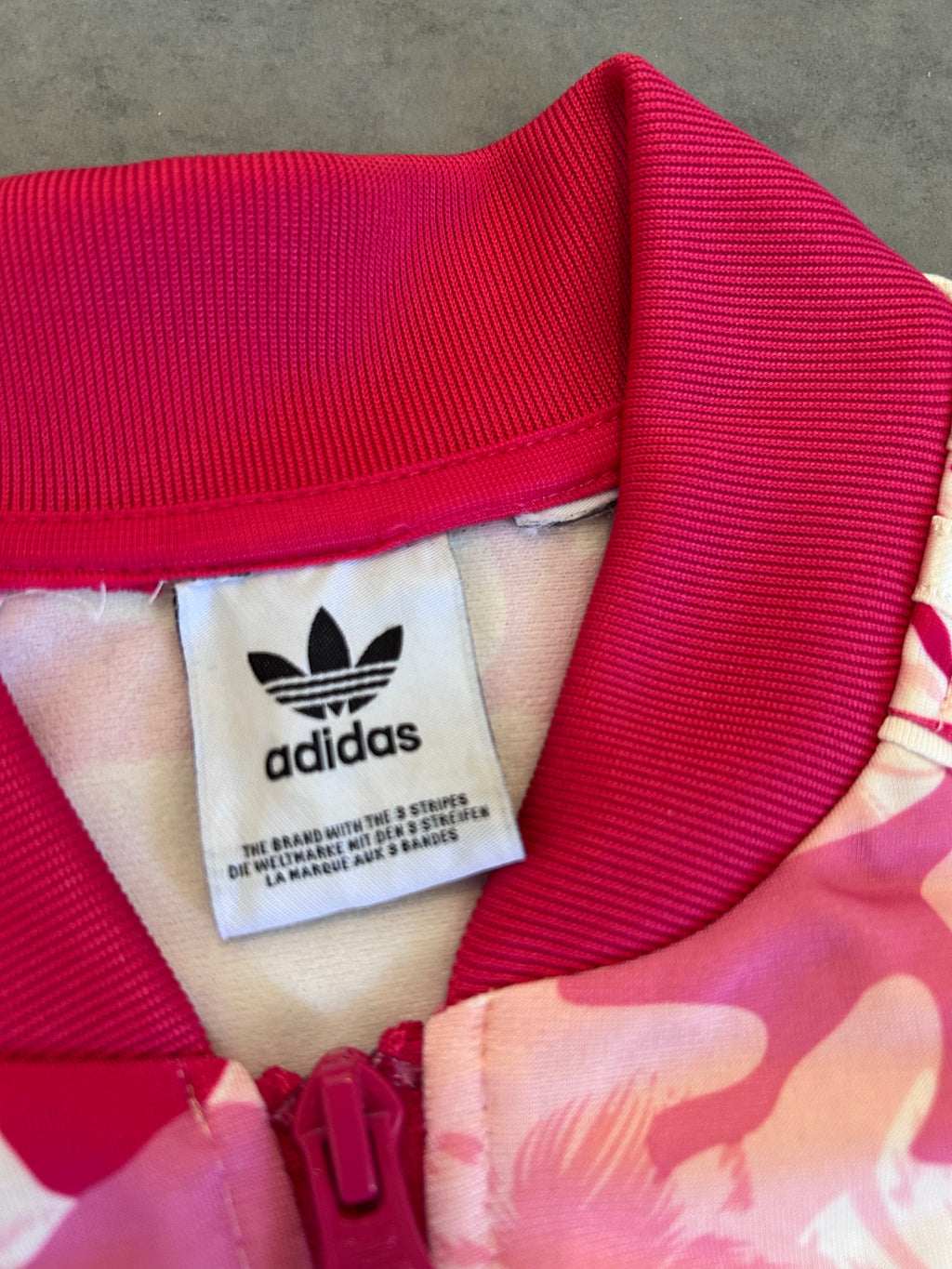 Adidas Floral Camo Trainingsjacke (S)