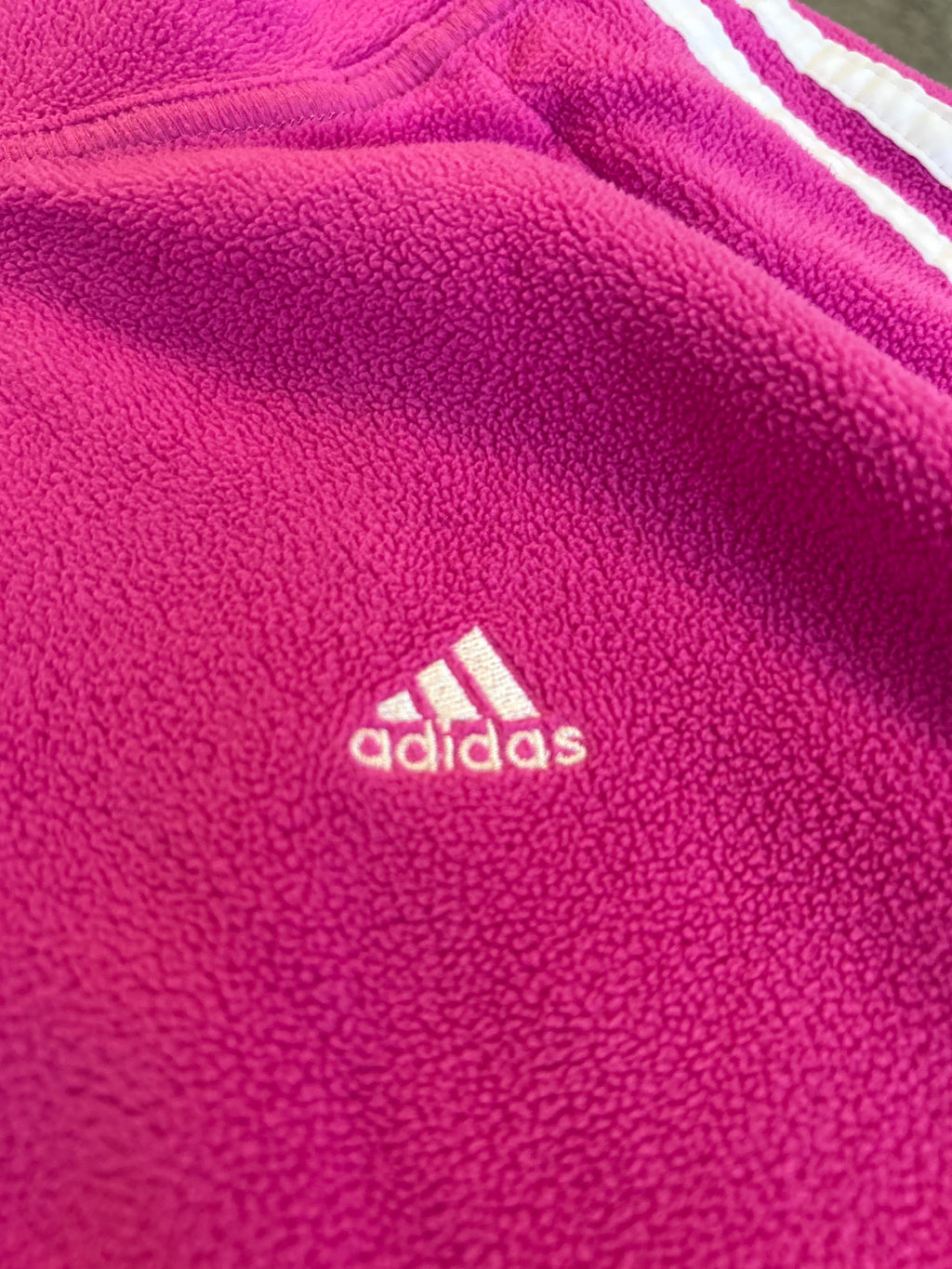 Adidas Fleece Trainingsjacke Pink (M)