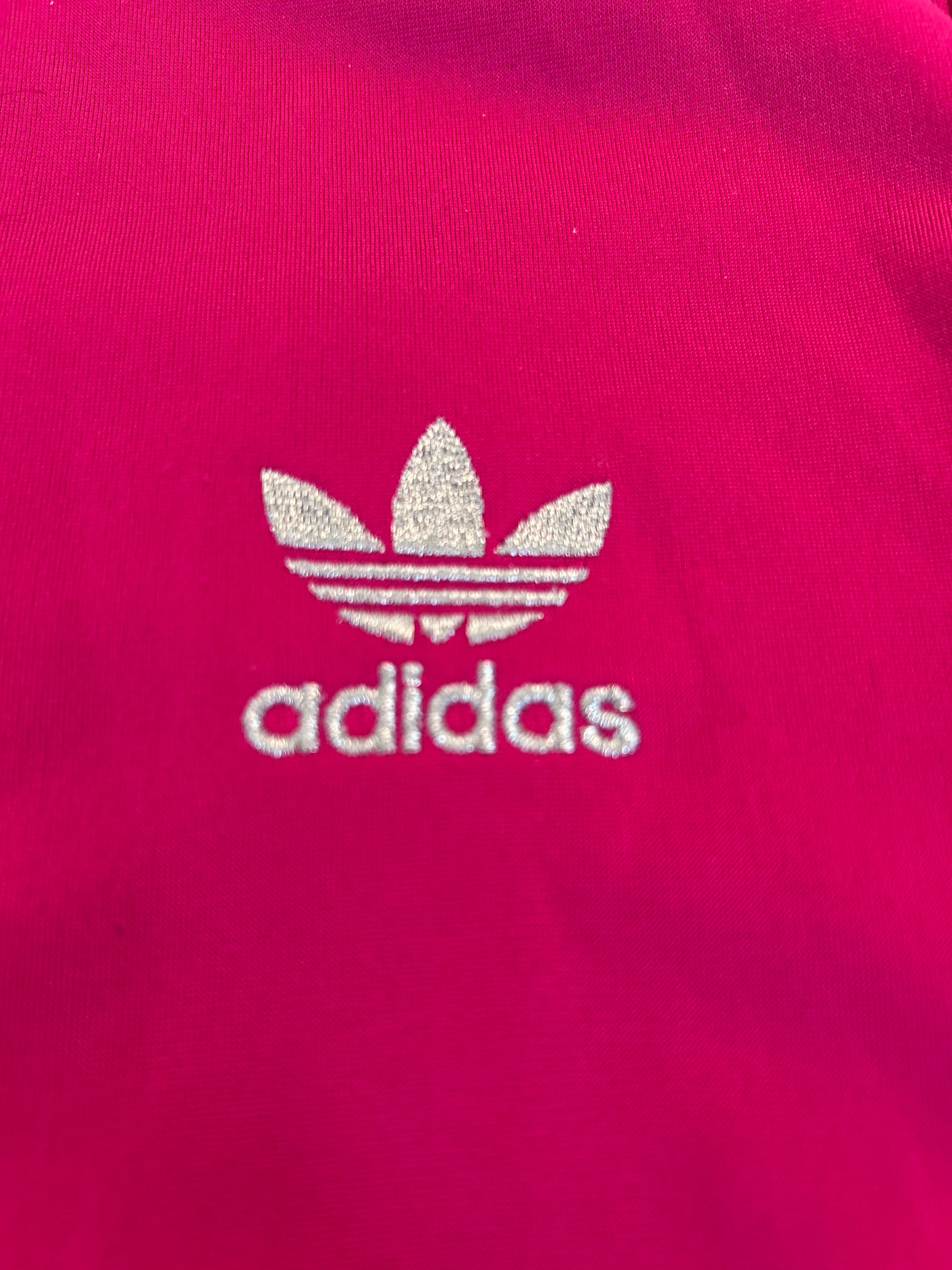Adidas Fleece Trainingsjacke Pink (M)