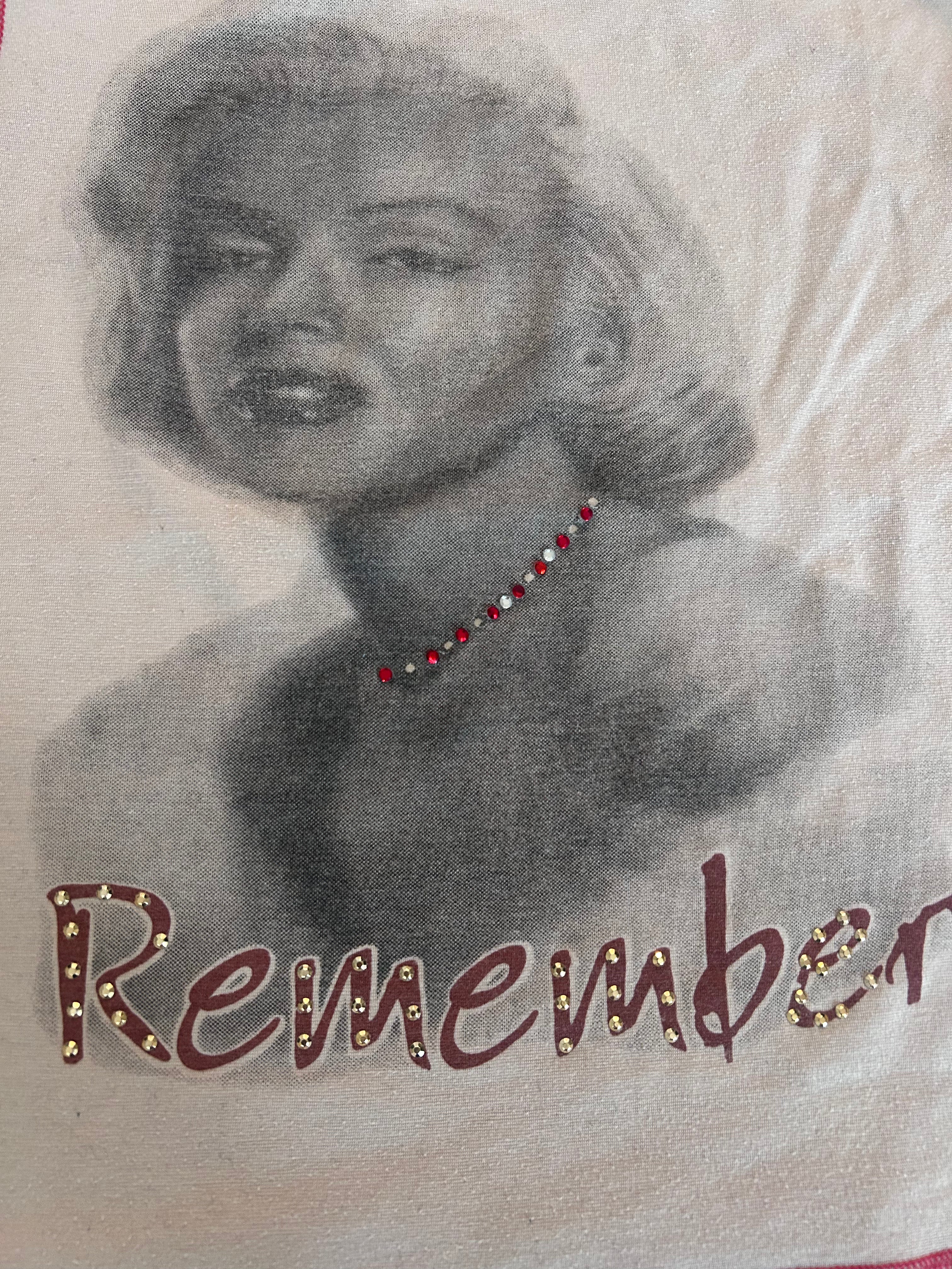 XCEPSION Marilyn Monroe "Remember" Tanktop (M)