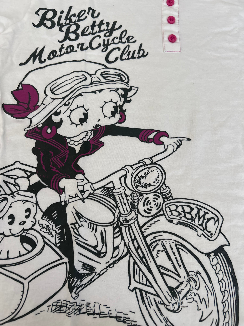 Betty Boop Biker Betty T-Shirt (L)