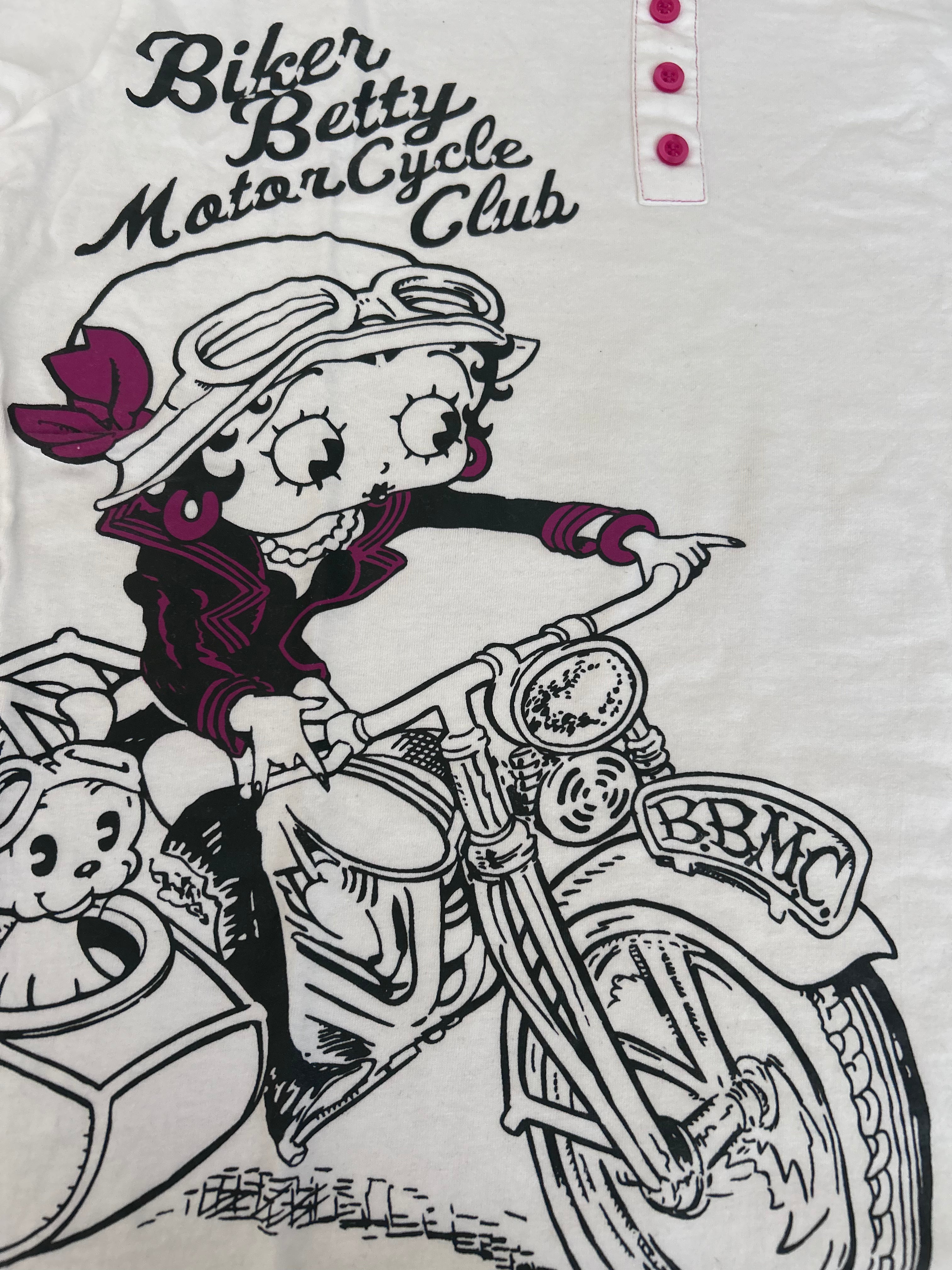 Betty Boop Biker Betty T-Shirt (L)
