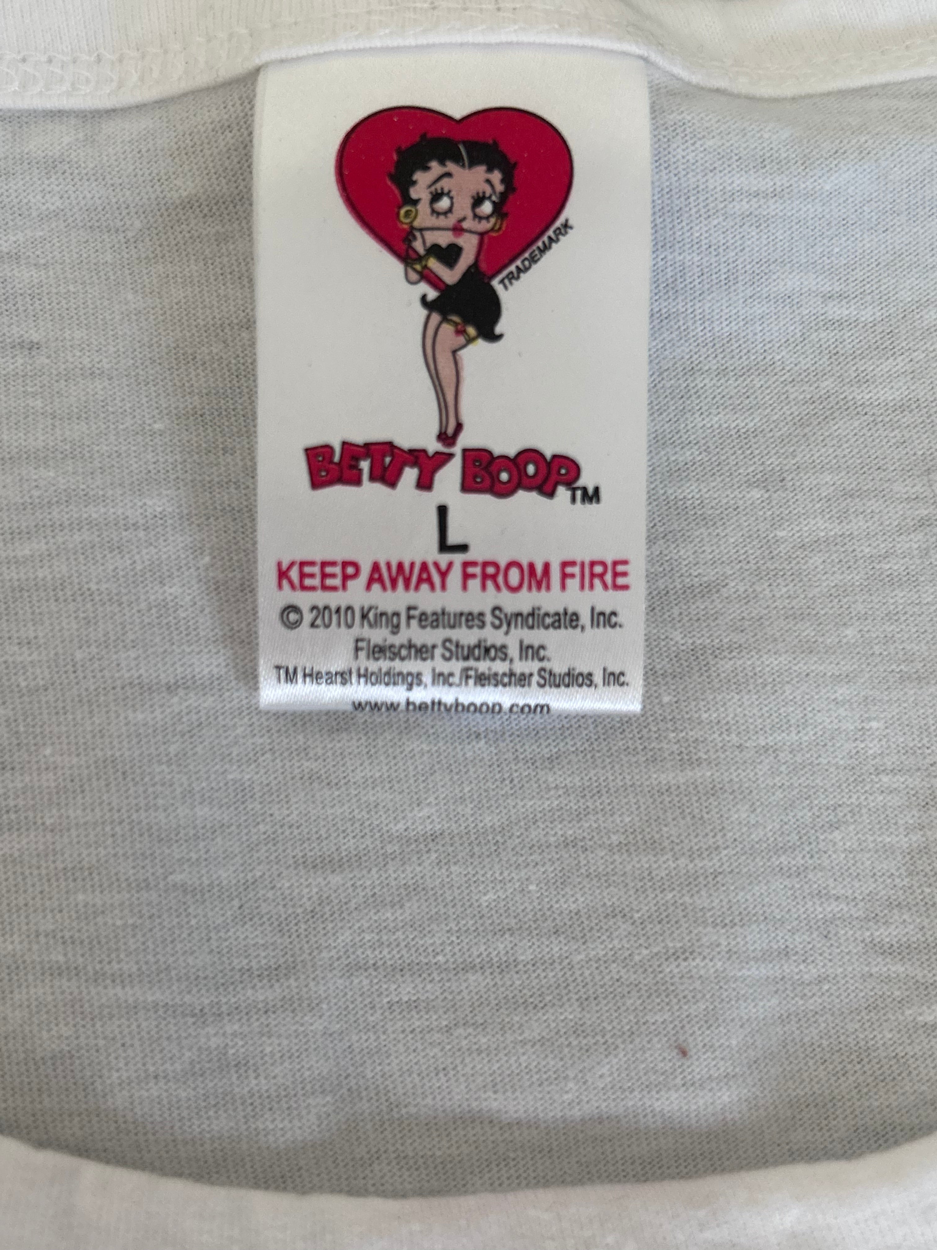 Betty Boop Biker Betty T-Shirt (L)