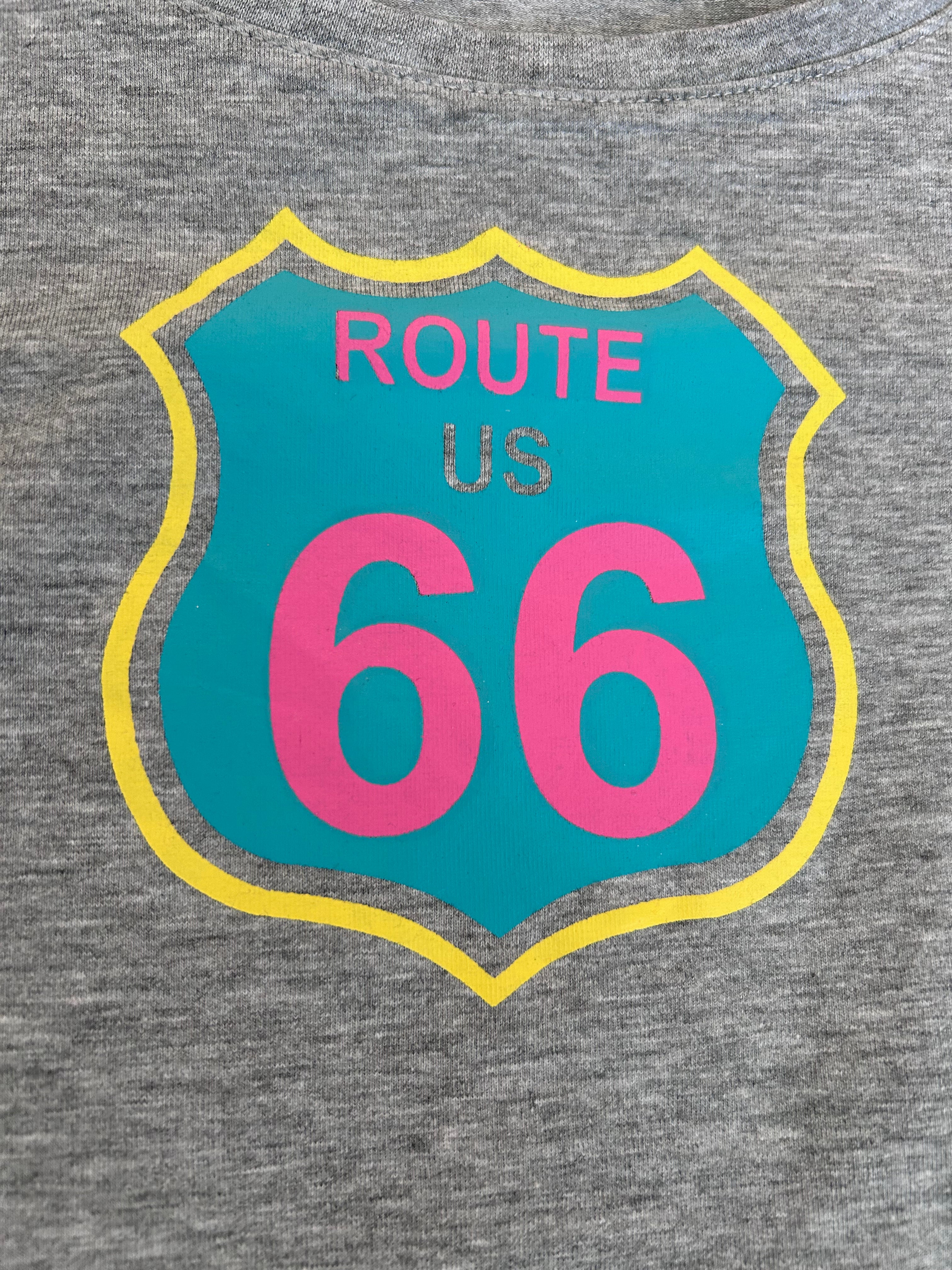 Route 66 Babytee grau (S)