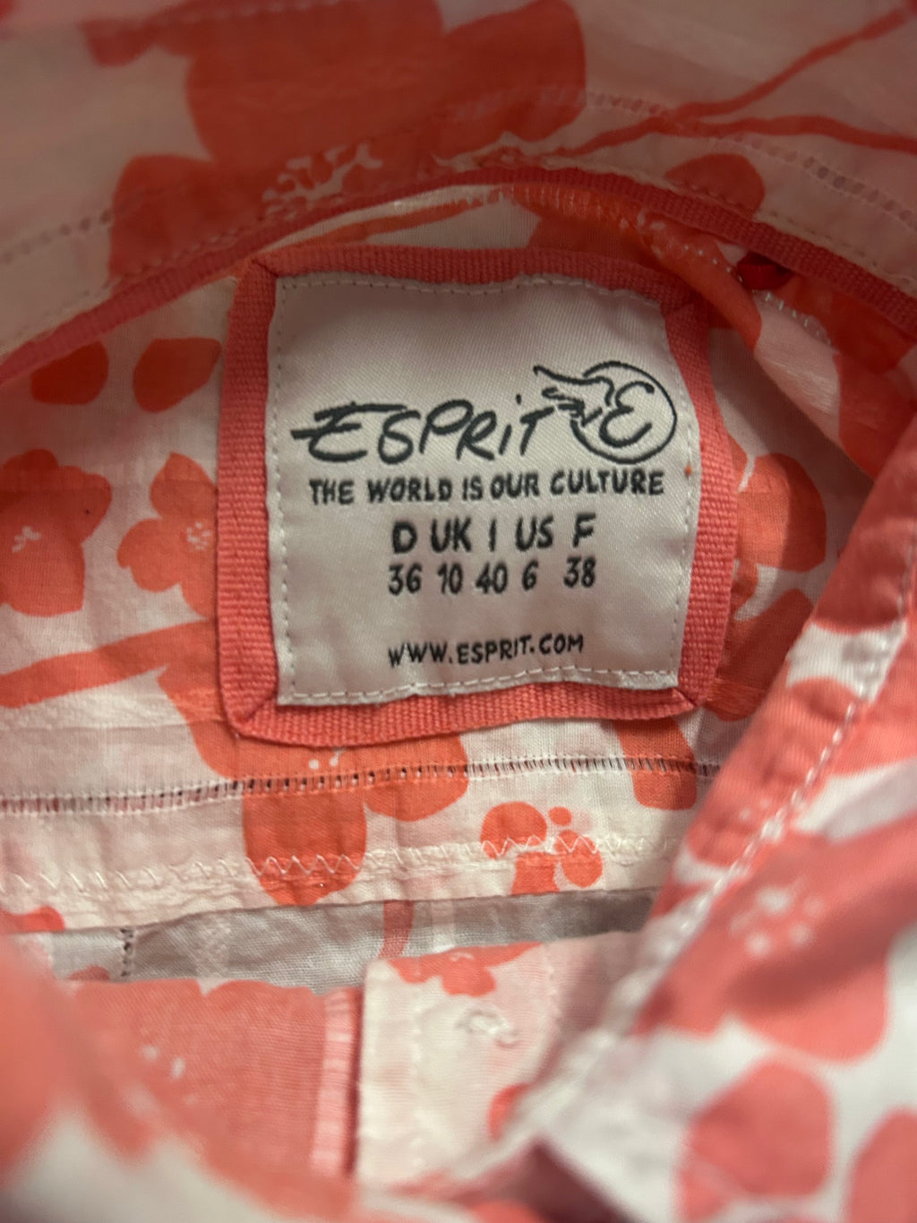 Esprit Blumenbluse (S)
